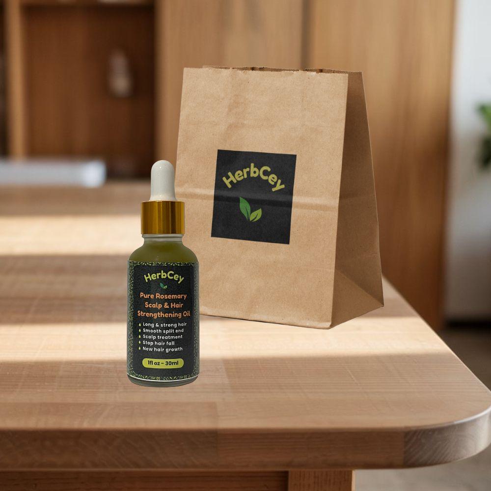 HerbCey Rosemary Scalp & Hair Oil